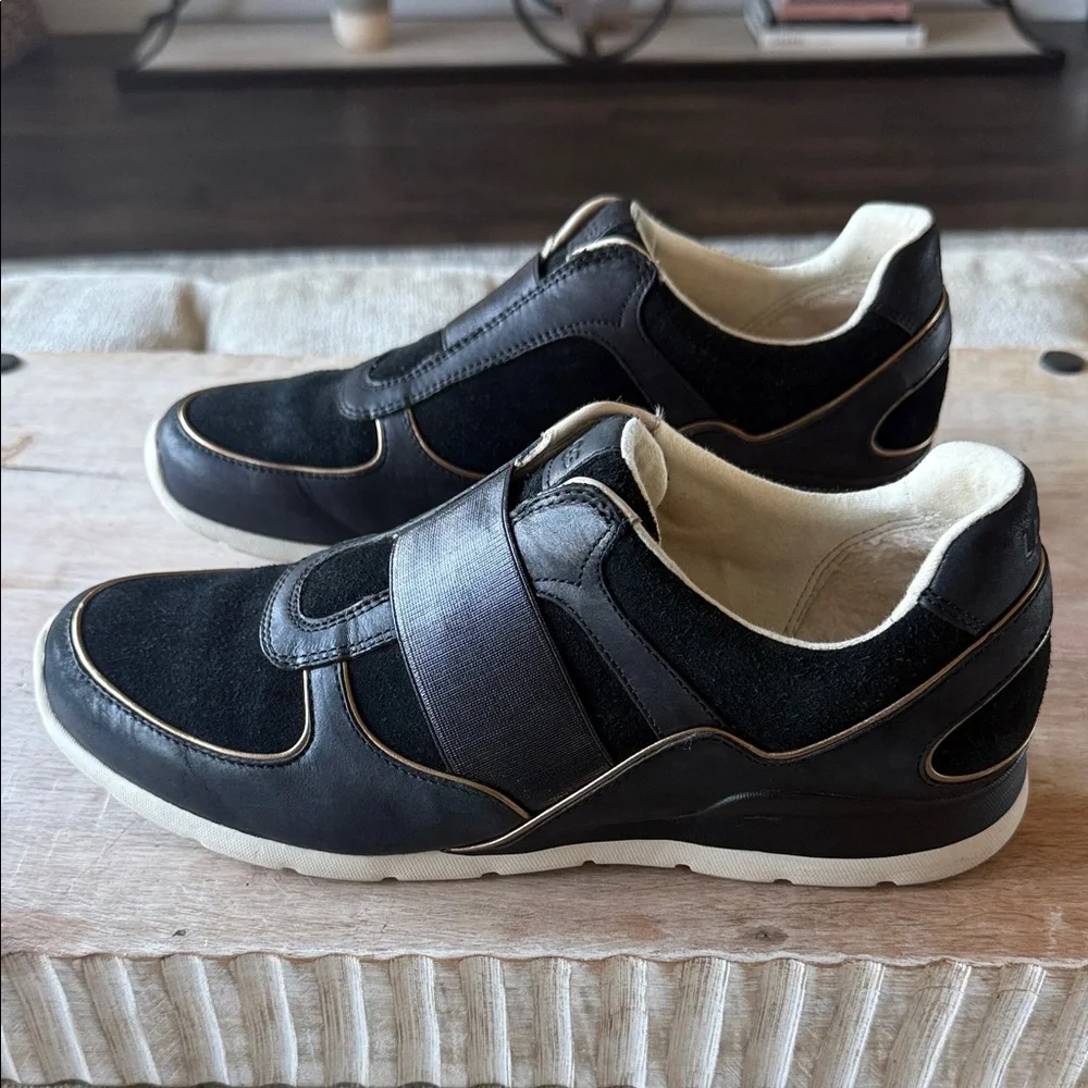 UGG‎ Black and Cream Women's Sneakers